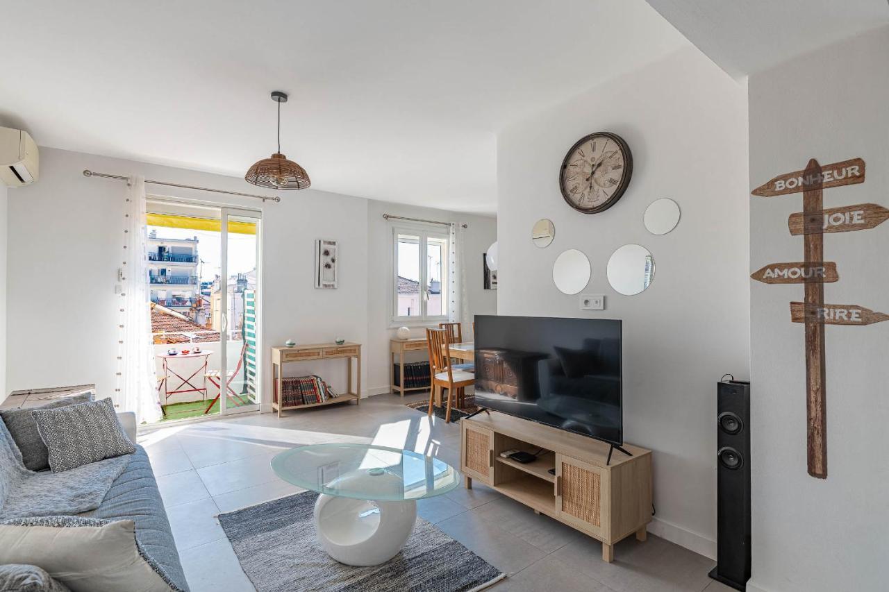 Appt Lumineux Et Spacieux Au Coeur De Cannes Exterior foto